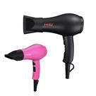 Secador de cabelo MHD Travel Mini Ceramic Ionic 1000W 2 Speed Black Secador de cabelo MHD Travel Mini Ceramic Ionic 1000W 2 Speed Black