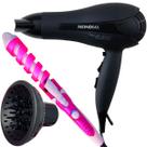 Secador De Cabelo Mondial 2000w Profissional Ion Ar Quente Frio sc13 Difusor De Cachos Modelador Cacheador Nova