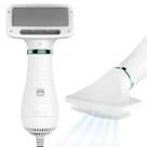 Secador de cabelo para animais de estimação 2 em 1 com escova Slicker 300W Secador de cabelo para animais de estimação 2 em 1 com escova Slicker 300W