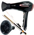 Secador de Cabelo Philco 2100w Ar quente Frio Profissional íons Tourmaline Difusor Prancha Titanium 450ºf