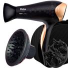 Secador De Cabelo Philco Profissional 2200w Ions Ar Quente Frio Stilus Bivolt Com 2 Difusor De Cachos Maleta
