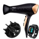 Secador De Cabelo Philco Profissional 2200w Ions Ar Quente Frio Stilus Bivolt Com Difusor De Cachos Relogio Secador De Cabelo Philco Profissional 2200w Ions Ar Quente Frio Stilus Bivolt Com Difusor De Cachos Relogio