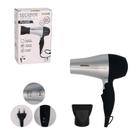 Secador de Cabelo Portátil 1200W 2 Temperaturas Cinza Startools para Uso Doméstico Bivolt