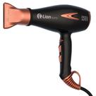 Secador de Cabelo Profissional Lion Tutti 2400W Preto/Cobre Íons Tourmaline Jato Frio 220V