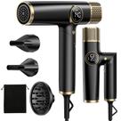 Secador de Cabelo ROUUO 1900W Bivolt Iônico 110V-240V Secador de Cabelo ROUUO 1900W Bivolt Iônico 110V-240V