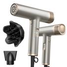 Secador de cabelo YAPOY Professional 200mL Ionic 110.000 RPM Silver