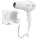 Secador De Cabelos Britania 2000w Parede Hotel Academia Banheiro Ions Branco Jato Ar Frio Quente