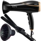Secador de Cabelos Britânia BSC2250 2100W Tourmaline Íons Profissional Salão Difusor Modelador Cachos Frizz Bivolt Preto