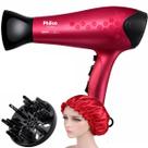 Secador De Cabelos Philco 2200w Íons Tourmaline Ar Quente e Frio Com Difusor Cachos Bivolt Com Touca Cetim