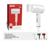 Secador de Cabelos Profissional Ar Quente e Frio 1500W 127V MSE-2700A Tomate