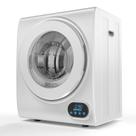 Secador de roupas ROVSUN portátil de 1,5 pés cúbicos 850W 110V de aço inoxidável Secador de roupas ROVSUN portátil de 1,5 pés cúbicos 850W 110V de aço inoxidável