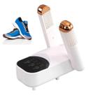 Secador de Tenis Sapato Eletrico Meia Calçado Bota Temporizador Multitemperatura Previne Odor Limpeza Higienico