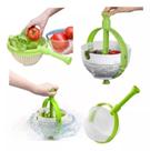 Secador escorredor De Saladas Legumes Verduras Giratório Centrifuga ajustável 009 - Nehc Secador escorredor De Saladas Legumes Verduras Giratório Centrifuga ajustável 009 - Nehc