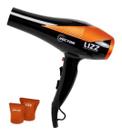 Secador Vector High Power V12 2200w 110v Lizz Professional Preto E Laranja