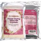 Secagem de flores em gel de sílica Wisesorb 2 kg