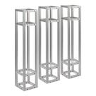 Seção de Treliça Blisiour Kit com 3 Peças 20x20x100cm Metal
