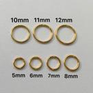 Segmento titânio dourado clicker 1mm e 1,2mm