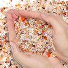Seixos decorativos T4U Crystal Chips Quartzo triturado