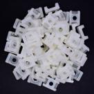 Sela Cable Tie Mount OLIREXD branca de 9 mm, pacote com 100