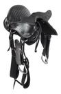 Sela De Cabeça Preta Tradicional Para Cavalo Completinha Confira!
