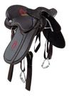 Sela de Cavalo com Cabeça Mangalarga Soft Marrom Simples 16 Polegadas Passeio
