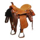 Sela para Prova de Laço Entalhada Havana 16" Bronc-Steel 39748