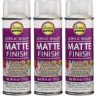 Selador acrílico em spray Aleene's Clear-Matte 180mL, pacote com 3
