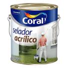 Selador Acrilico Interno E Externo Fosco Branco 3,6l Coral
