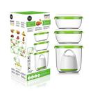 Selador de alimentos e selador a vácuo FOSA Starter Set com 3 recipientes