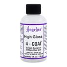 Selador de couro Angelus High Gloss, 4 camadas, 118 ml, resistente a arranhões