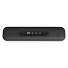 Seladora a vácuo compacta de 220V para uso doméstico com display LCD - preto