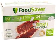 Seladora a vácuo FoodSaver Special Value com rolos e sacos