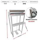 Seladora Pedal 30cm Para Selar E Cortar Sacos Plásticos