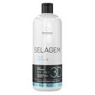 Selagem 3D Brilho Gloss Semi Definitiva Sem Formol 1L Anti Frizz Redução de Volume e Alinhamento Profissional 1 Passo