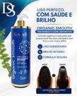 Selagem Termica Profissional Organic Smooth Reduz Volume e Alinha os Fios 1L
