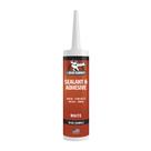 Selante adesivo híbrido de borracha líquida Caulk branco, 1 pacote