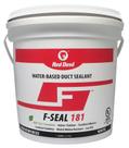 Selante de duto Red Devil F-Seal 181 Reforçado com Fibra 3,78 L Branco