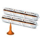 Selante de poliuretano DCP Donseal PU440 para concreto, 600 ml, pacote com 2