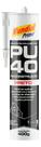 Selante De Poliuretano Preto Pu40 400gr Mundial Prime