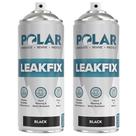 Selante de telhado impermeável Polar Black Leak Fix Spray 400mL x2