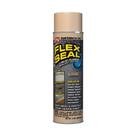 Selante em spray Flex Seal Almond 414ml Stop Leaks Waterproof