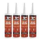 Selante Líquido de Borracha para Telhado de Motorhome Autonivelante Branco Kit com 4 Selante Líquido de Borracha para Telhado de Motorhome Autonivelante Branco Kit com 4