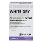Selante personalizado WDG5 branco de 2,3 kg, argamassa para ladrilhos não lixada