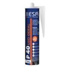 Selante PU 40 Branco Híbrido Adesfix 400g - Vedação Profissional para Calhas, Rufos, Juntas e Construção Civil