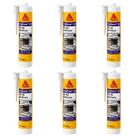 Selante PU 40 SikaSeal 142 Branco 360g Multiuso Vedação 6U