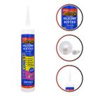 Selante Silicone Acético Incolor 260g Vedatudo Dryko Antimofo Antifúngico Multiuso Vedação Banheiro