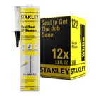 Selante STANLEY Flexi - Polímero Híbrido, Alta Elasticidade, 290ml (12 Unidades)