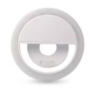 Selfie Ring Light Celular Led Clipe 3 Níveis Universal - Branco