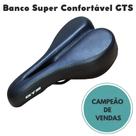 Selim Banco Bicicleta Mtb Vazado Pro MD211-A Preto - Biketec