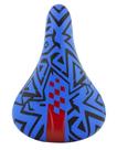 Selim Bike Selle Royal Mirim Azul Velox Preto/Vermelho C/carrinho
